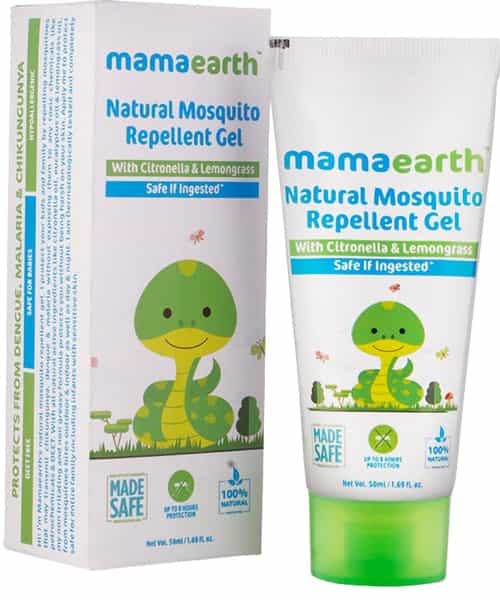 Mamaearth Natural  Mosquito Repellent Gel  Tube Of 50 Ml