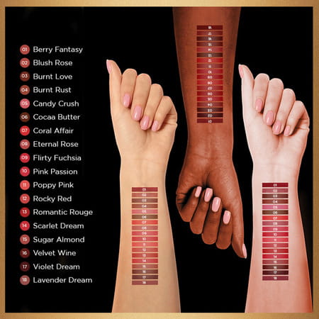 Manish Malhotra Beauty By Myglamm Soft Matte Lipstick-Romantic Rouge