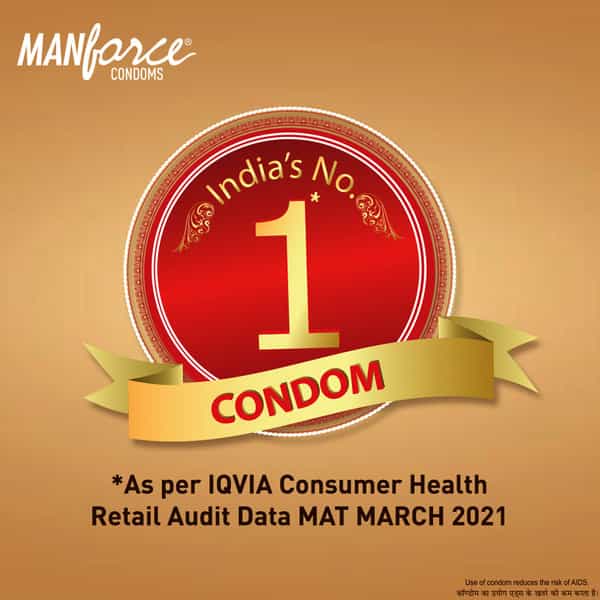 Manforce Hotdots Condoms Belgian Chocolate Flavoured- 10S
