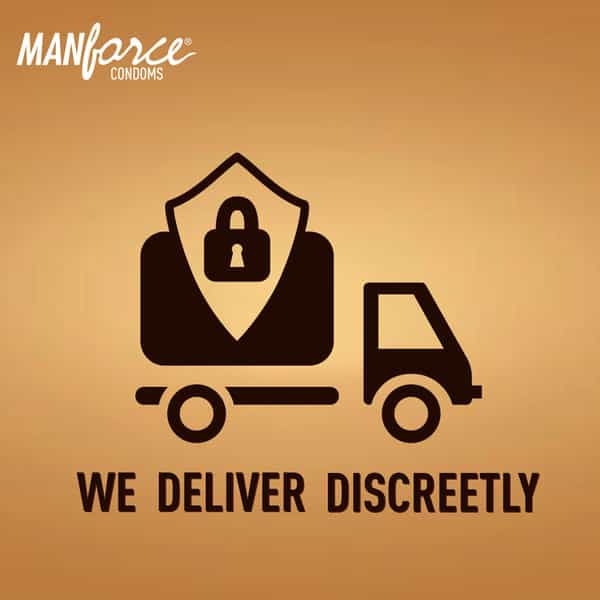 Manforce Hotdots Condoms Belgian Chocolate Flavoured- 10S