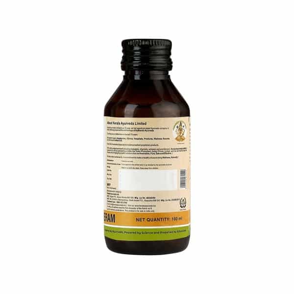 Kerala Ayurveda Durdurapathradi Keram - 100 Ml - Pack Of 3