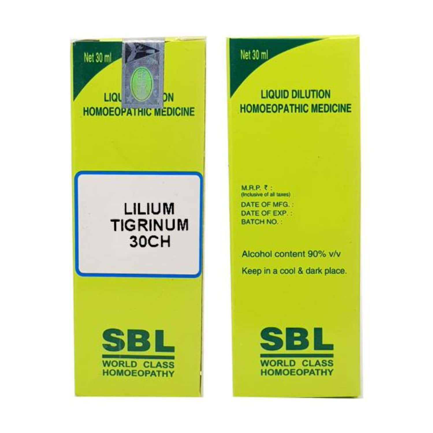 Sbl Lilium Tigrinum Dilution 30 Ch 30 Ml Pack Of 3