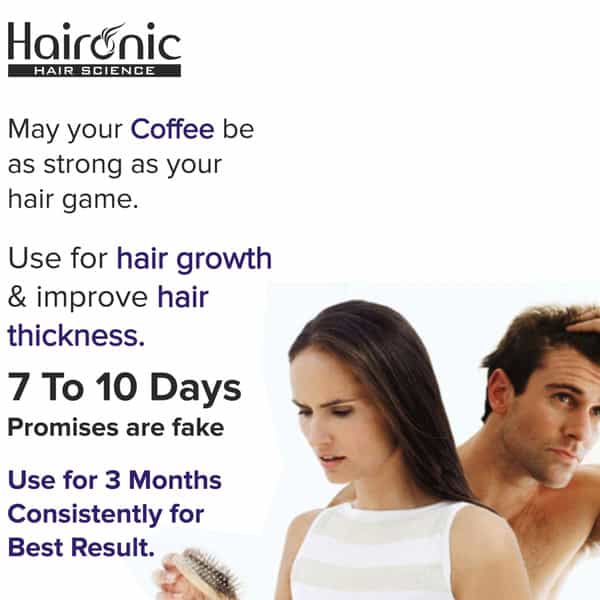 Haironic Caffeine Stimulating Scalp Treatment Hair Serum 100Ml