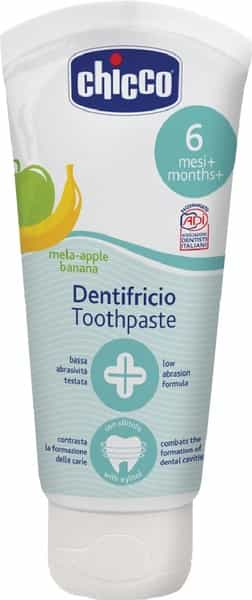 Chicco Baby Apple Banana Toothpaste Tube Of 50Ml