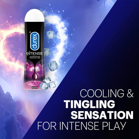 Durex Intense Tingling Lube Lubricant Gel For Men & Women - 50ml