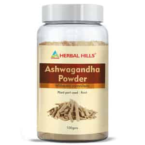 Herbal Hills Ashwagandha Powder 100 Gm