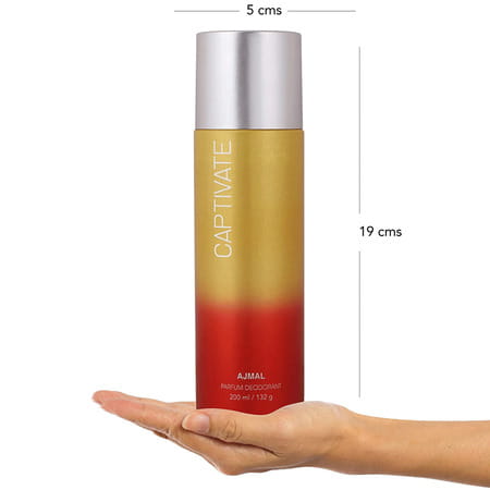 Ajmal After Glow Deo 200 Ml And Captivate Deo 200 Ml And Aretha Edp 50 Ml For Women