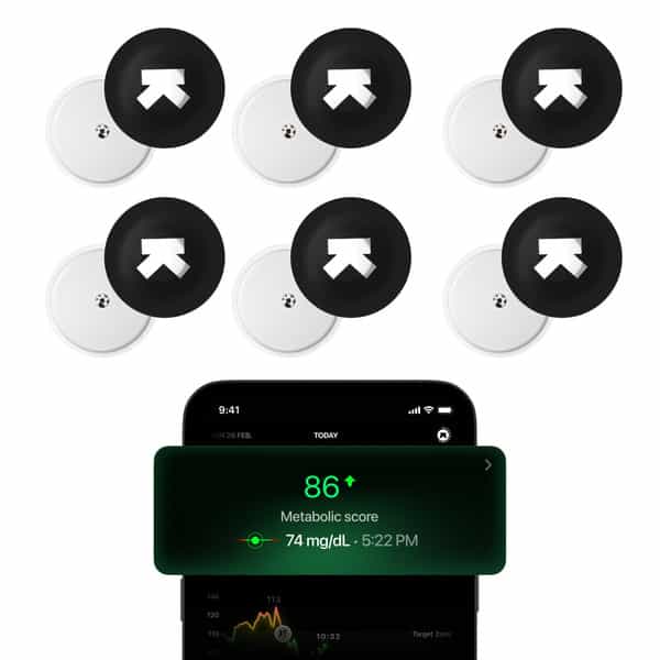 Ultrahuman M1 | 24/7 Smart Glucose Monitoring Via App | Bluetooth Connectivity | 6 Sensor