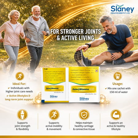 Slaney Osteobitamina Gold- Joint Care 7 Sachets