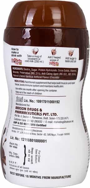 Dr Bakshi's Bakson Homoeopathy Protein Plus Chocolate Powder 350 Gm