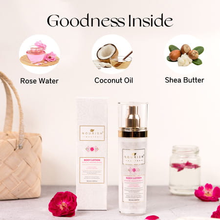 Nourish Mantra Mystic Indian Rose Body Lotion -100ml