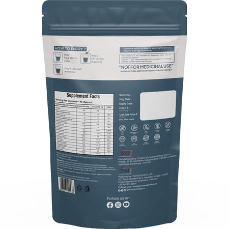 Miduty Collagen Builder Plant-Based Powder For Skin & Hair & Nails Nourishing Formula 250gm