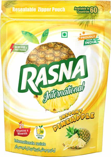 Rasna International Instant Pineapple 500G Pouch
