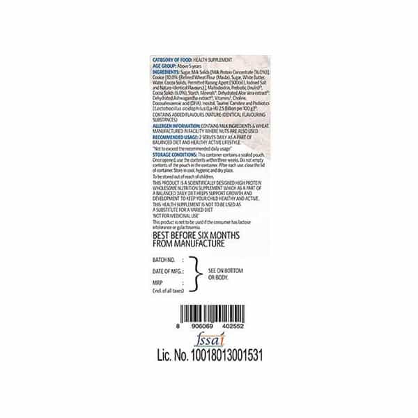 V-Nourish Choco Cookie Child Nutrition Drink Above 5 Years Jar Of 200 G