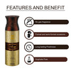 Ajmal 3 Wisal Dhahab For Men And 1 Nightingale For Men & Women Deodorants Each 200Ml Combo Pack Of 4