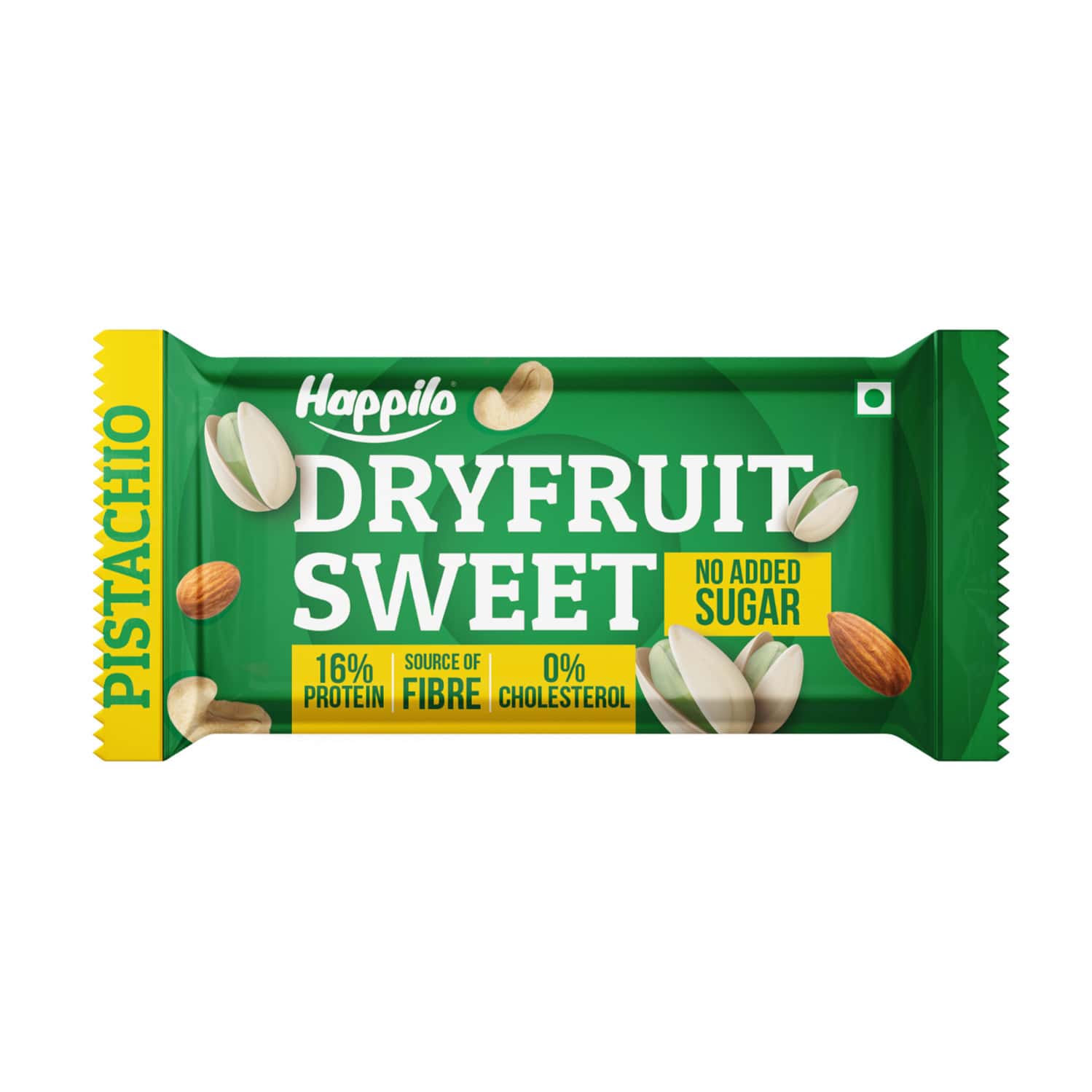 Happilo Premium Pistachios Healthy Dry Fruit Bar 35g