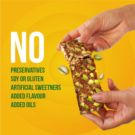 Happilo Premium Pistachios Healthy Dry Fruit Bar 35g