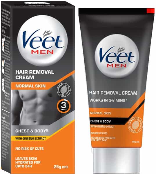 Veet Hair Removal Cream For Men Normal Skin - 25Gm