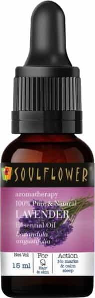 Soulflower Lavender Essential Oil 15Ml