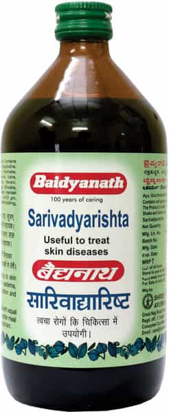 Baidyanath Asli Ayurved Sarivadyarishta 450 Ml (Pack Of 2)