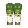 Lotus Botanicals Papaya & Vitamin E Insta Glow Exfoliating Face Wash 100Ml Pack Of 2)