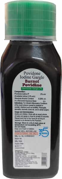 Dr. Morepen Providone Iodine Gargle With Mint Flavour - 50Ml