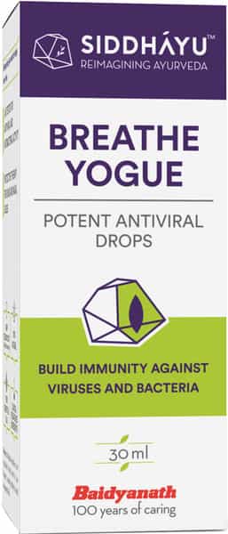 Siddhayu Breathe Yogue Potent Antiviral Drops Bottle Of 30Ml