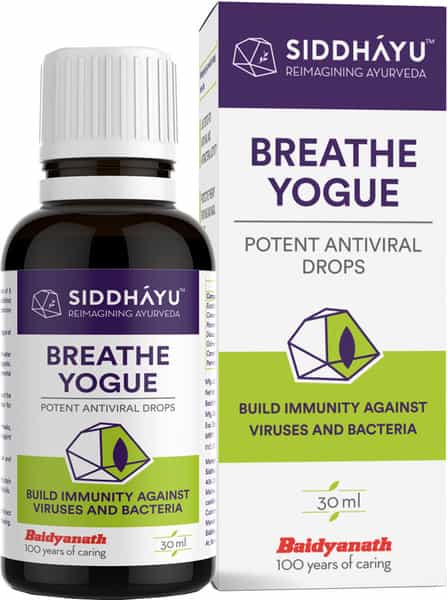 Siddhayu Breathe Yogue Potent Antiviral Drops Bottle Of 30Ml