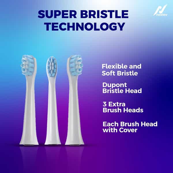 Nexlev Electric Toothbrush - Type C- White