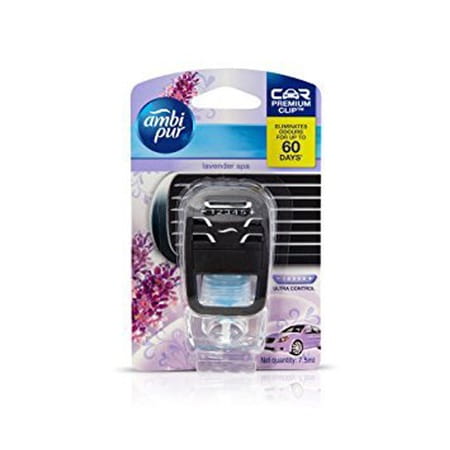 Ambipur Lavendar Car Air Freshener Starter Kit - 7.5ml