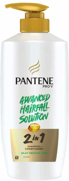 Pantene 2 In 1 Silky Smooth Care Shampoo + Conditioner - 650Ml