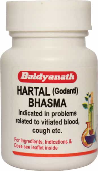 Baidyanath Asli Ayurved Harital (Godanti) Bhasma 10 Gm (Pack Of 4)