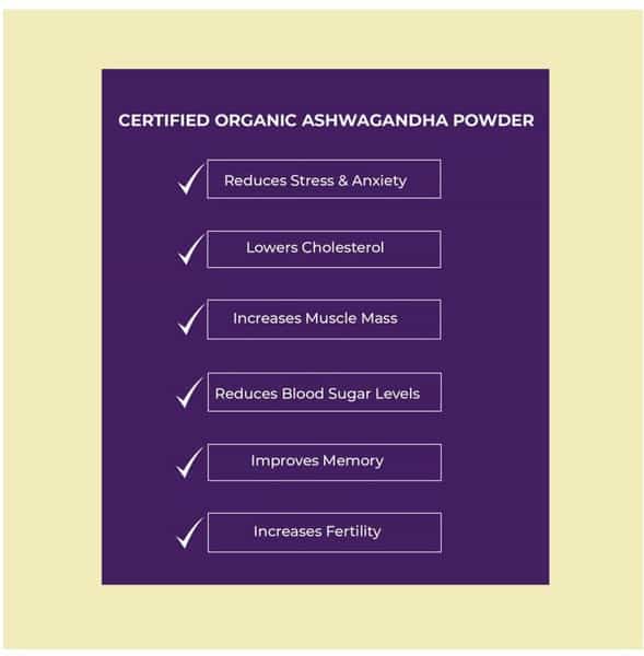 Akiva Superfoods Ashwagandha Root Vegan Supplement Powder Bottle Of 100 G