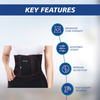 Stergic Iris Abdominal Support Belt Post-Surgical Recovery | Post Pregnancy & Pain Relief Xl Size