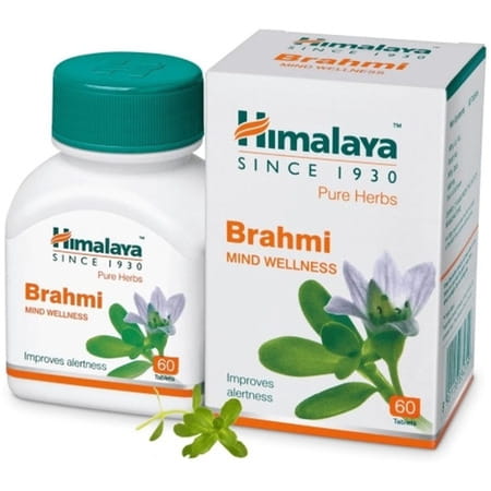 Himalaya Brahmi Mind Wellness (5 Packs 60 Tablets Each)