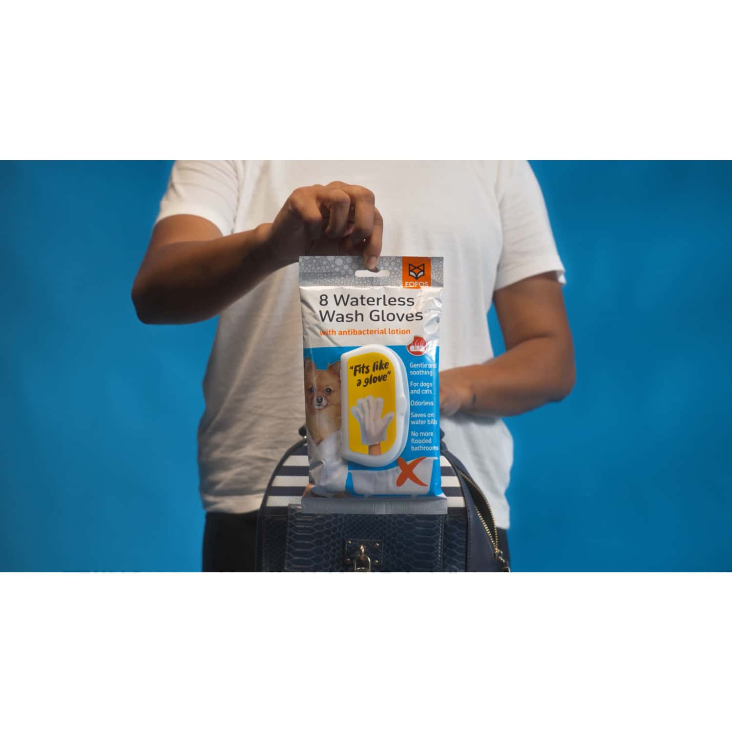 Fofos Waterless Wash Gloves - 8pcs