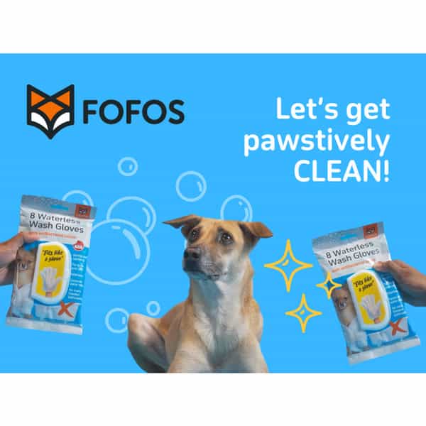 Fofos Waterless Wash Gloves - 8Pcs