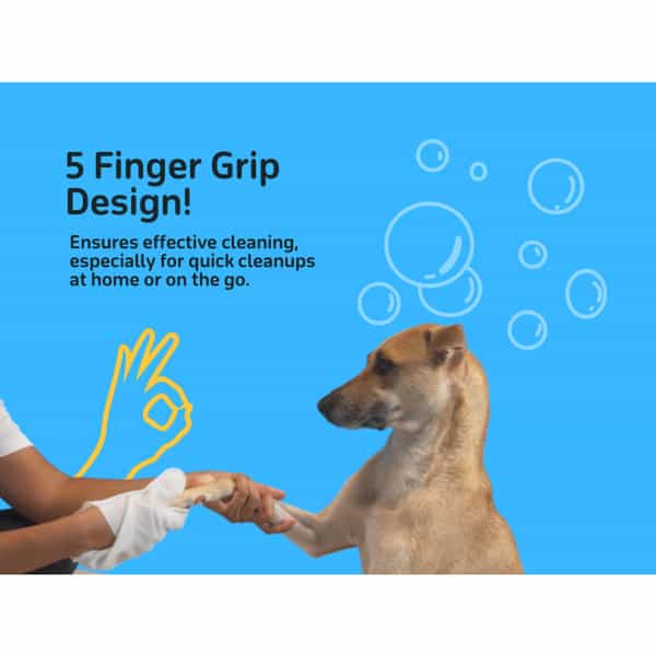 Fofos Waterless Wash Gloves - 8Pcs