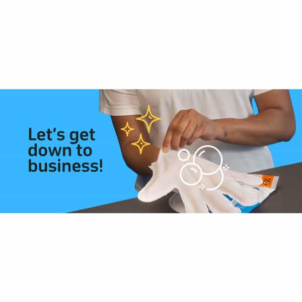 Fofos Waterless Wash Gloves - 8Pcs