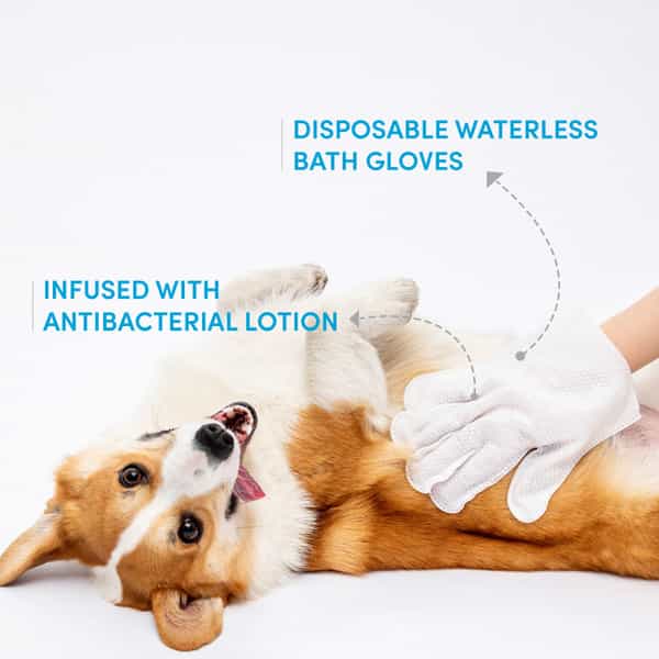 Fofos Waterless Wash Gloves - 8Pcs