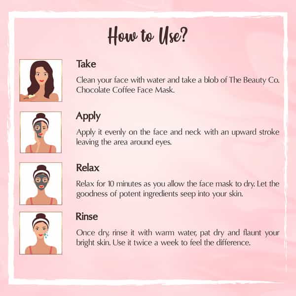 The Beauty Co. Chocolate & Coffee Face Mask 100Gm