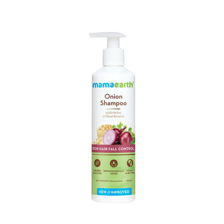 Mamaearth Onion Hair Fall Control Shampoo Bottle Of 250 Ml