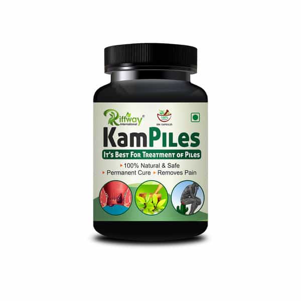 Kampiles Ayurvedic Herbal For Helps To Fast Relieve In Bleeding | Burning & Pain (30 Capsules)