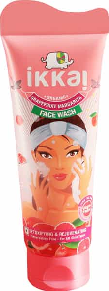 Ikkai By Lotus Herbals Organic Grapefruit Margarita Face Wash- 100 Ml