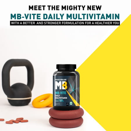 Muscleblaze Mb-Vite Multivitamin Unflavoured Tablet 120