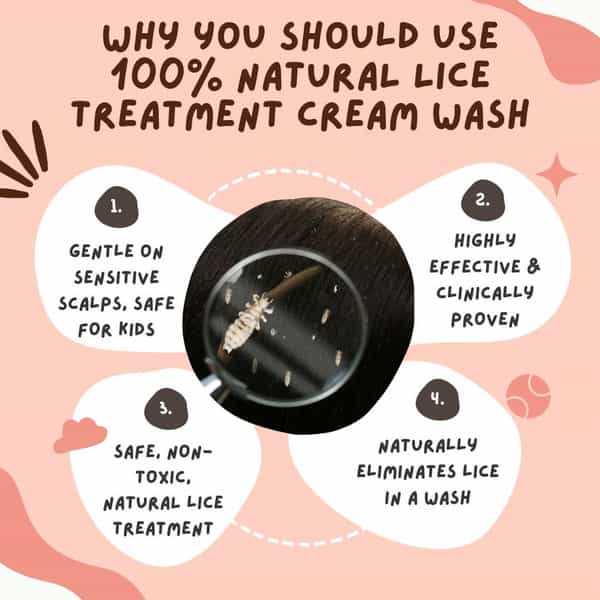 Coco Crush Ayurvedic Lice Cream Wash | Kills Lice/Eggs/Nits | 100% Naturally - 50G