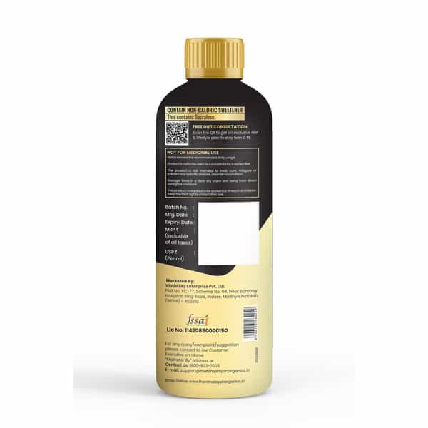Vlado's Himalayan Organics L Carnitine Liquid 3000Mg I For Men & Women I Strawberry Flavor - 450 Ml