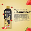 Vlado's Himalayan Organics L Carnitine Liquid 3000Mg I For Men & Women I Strawberry Flavor - 450 Ml