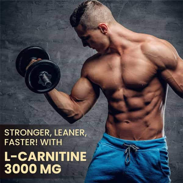 Vlado's Himalayan Organics L Carnitine Liquid 3000Mg I For Men & Women I Strawberry Flavor - 450 Ml