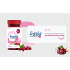 Jiggle Ag Ashwagandha Gummies I Stress Relief Adoptogen Ashwagandha|Cranberry-Mint Flavour I 30 N